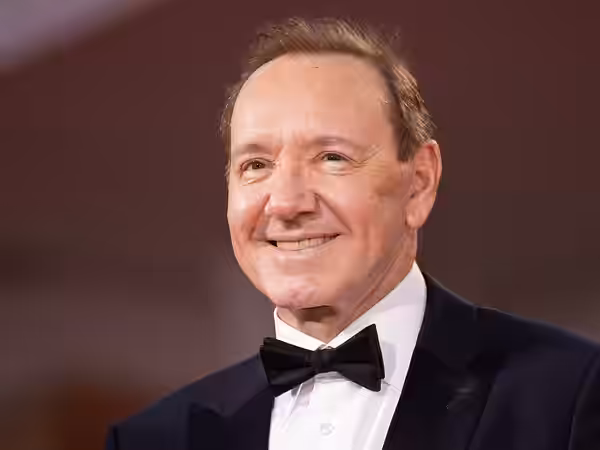 Actor Kevin Spacey at the 2025 Venice Film Festival