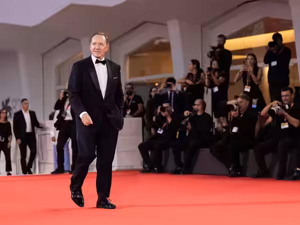Actor Kevin Spacey at the 2025 Venice Film Festival