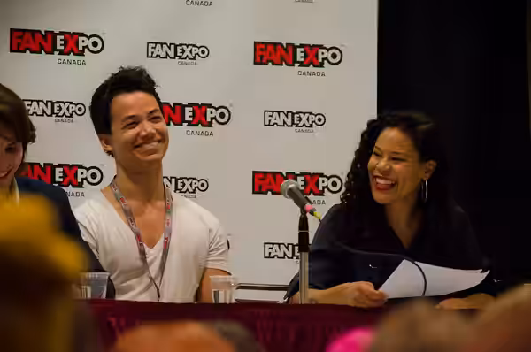 Good Times Panel for the webseries Carmilla at Fan Expo Canada in Toronto in 2015.