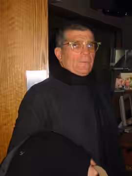 Playwright and screenwriter David Mamet in the WNYC studios on February 12 2007. He spoke to Leonard about his new book, "Bambi vs. Godzilla."Playwright and scr
