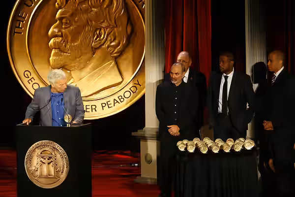Marc Levin, Mark Benjamin, Forest Whitaker and Cory Booker 69th Annual Peabody Awards Luncheon Waldorf=Astoria Hotel New York, NY USA May 17, 2010