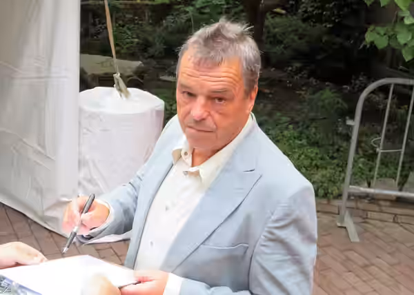 Neil Jordan at the premiere of Greta, 2018 Toronto Film Festival.