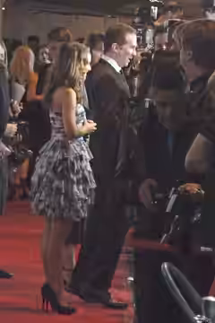 Natalie Portman and Darren Aronofsky at the premiere of Black Swan, Toronto Film Fest 2010.