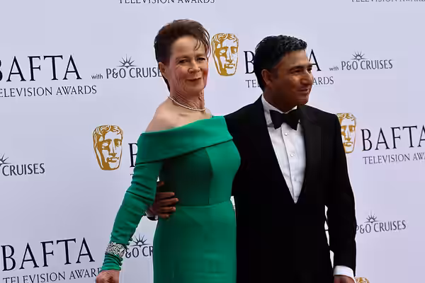 Celia Imrie &amp; Nick Mohammed at the TV BAFTA red carpet May 26 (2026)