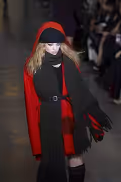 A model walks the runway at the Jill Stuart Fall/Winter 2010 show at New York Fashion Week, February 2010.