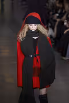 A model walks the runway at the Jill Stuart Fall/Winter 2010 show at New York Fashion Week, February 2010.