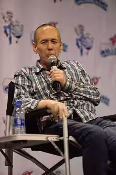 Gilbert Gottfried at GalaxyCon Richmond in 2020 (2019)