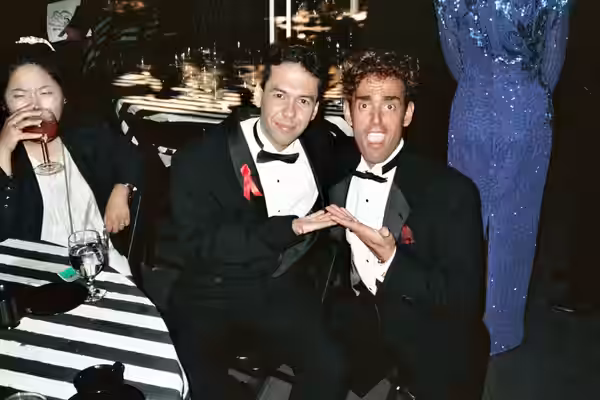 Photo taken at the 43rd Emmy Awards 8/25/91- Permission granted to copy, publish or post but please credit "photo by Alan Light" if you can (2011)