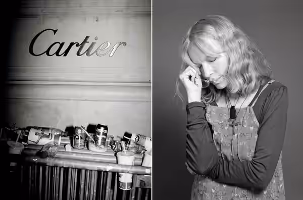 Cartier in Paris und Mia Farrow porträtiert von Oliver Mark, 2011