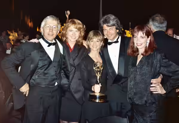 Photo taken at the 41st Emmy Awards 9/17/89 - Permission granted to copy, publish or post but please credit "photo by Alan Light" if you can (1989)