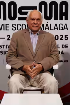 Trevor Jones during the Movie Score Málaga 2025 celebration (Mosma) at Cervantes Theatre