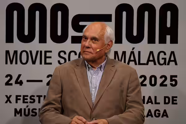 Trevor Jones during the Movie Score Málaga 2025 celebration (Mosma) at Cervantes Theatre
