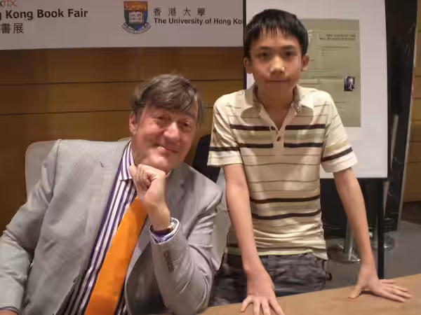 I told him, "I follow you on Twitter!" (2010)