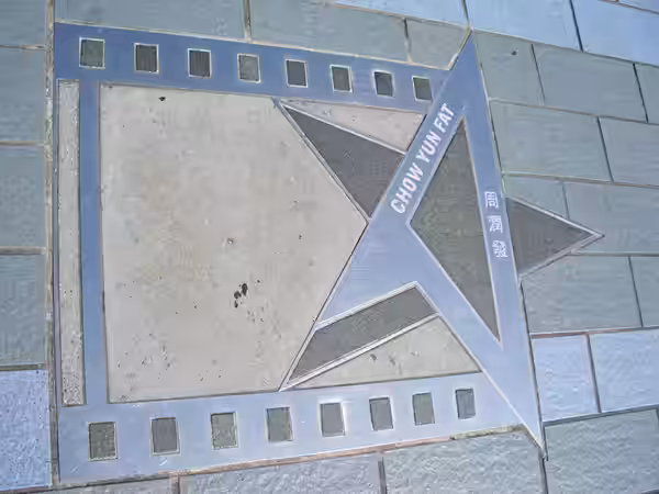 Just like the Grauman Chinese Theatre in Hollywood immortalizes handprints of movie stars on the pavement, the Avenue of the Stars does the same. The stars are  (2008)