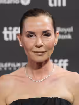 Embeth Davidtz, writer and director of 'Don't Let's Go to the Dogs Tonight', at the 2024 Toronto International Film Festival