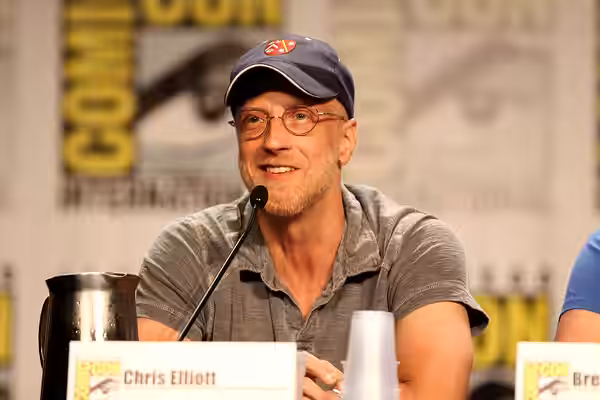 Chris Elliott at the 2011 San Diego Comic-Con International in San Diego, California. Please attribute to Gage Skidmore if used elsewhere.