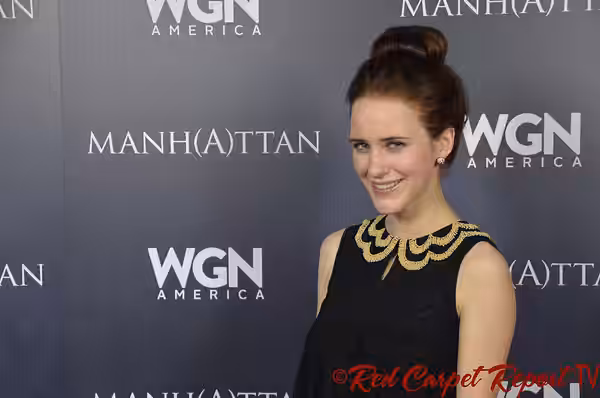 Actress Rachel Brosnahan at the TCA/CTAM press tour event and the special panel event at the Paley Center on July 9, 2014