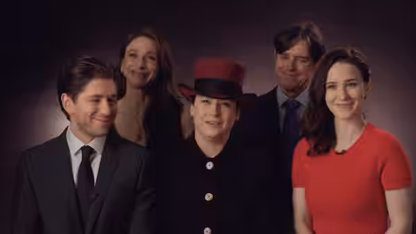 A picture of the main cast of the marvelous mrs. Maisel (2018)
