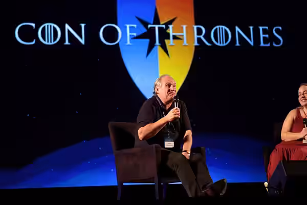 Rupert Vansittart speaking at the 2017 Con of Thrones at the Gaylord Opryland Resort &amp; Convention Center in Nashville, Tennessee. Please attribute to Gage S