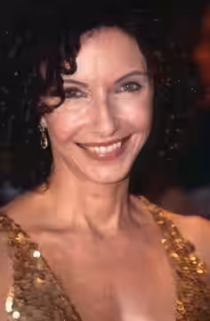 Mary Steenburgen at a party.