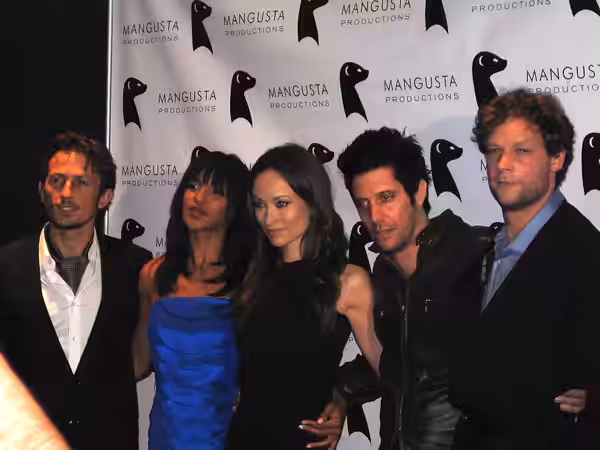 Cast of "Fix": Tao Ruspoli, Megalyn Echikunwoke, Olivia Wilde, Shawn Andrews, Jakob Von Eichel (2010)