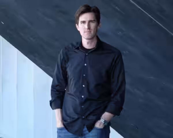 Promotional photograph of American television commercial and film director Joseph Kosinski. (2010)