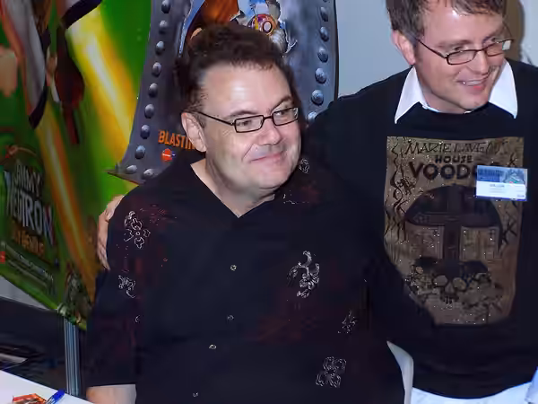Glenn Shadix at Dragon-Con 2004, located at Hyatt Regency Atlanta