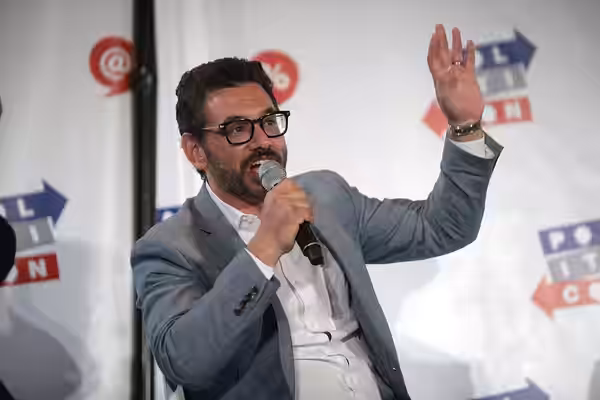 Al Madrigal speaking at the 2016 Politicon at the Pasadena Convention Center in Pasadena, California. Please attribute to Gage Skidmore if used elsewhere.