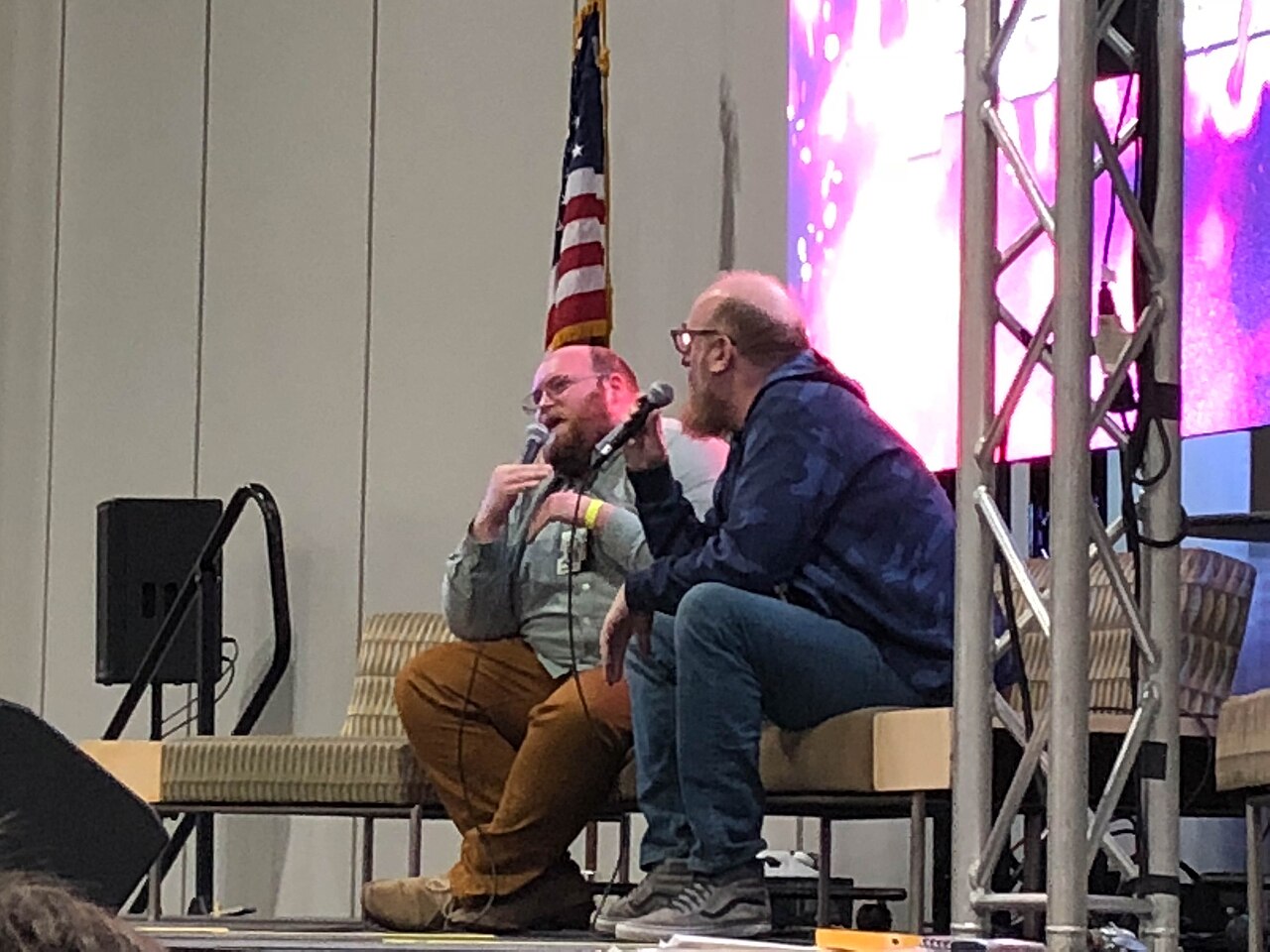 Brian Poeshn at Arctic Comic Con (2018)