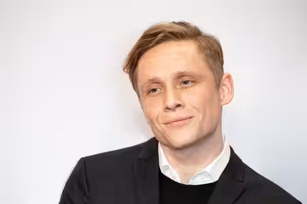 Matthias Schweighöfer at the Medienboard Party on the occasion of the 69th Berlinale in Ritz-Carlton, Potsdamer Platz (2019)