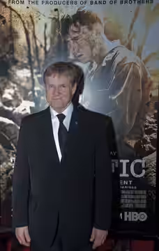 William Sadler plays Lt. Col. Lewis “Chesty” Puller in HBO's new 10-part miniseries "The Pacific." (Official U.S. Marine Corps Photo by Staff Sgt. Ethan E. Rock