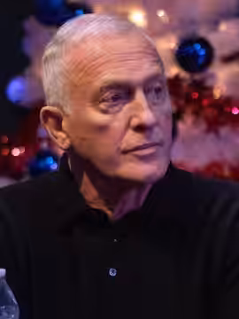 Actor Mark Rolston answers questions during a Gold Pass Exclusive Actors panel on Camp Foster, Okinawa, Japan, Dec. 1 2023. Marine Corps Community Services Okin