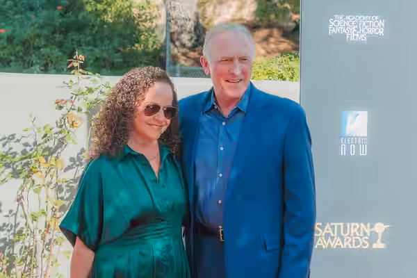 Georgina O'Farrill &amp; Mark Rolston at the 53rd Saturn Awards 2026