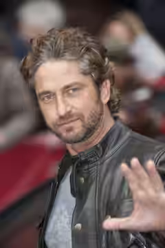 Scottish actor Gerard Butler at the press conference for the film Crayolanus (2011)