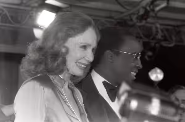 Photo taken at the premiere of the movie SEEMS LIKE OLD TIMES 12/10/80 - Permission granted to copy, publish or post but please credit "photo by Alan Light" if  (2010)