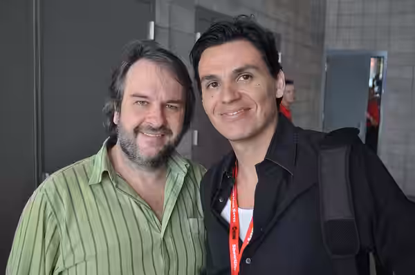 writer-directors Peter Jackson and Andres Useche (2008)