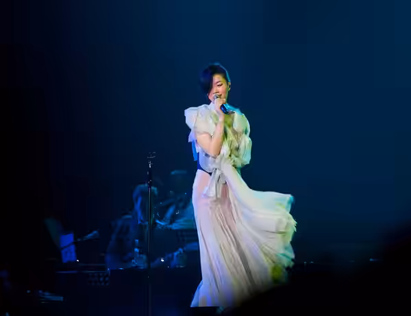 Faye Wong performing in Hong Kong in 2011