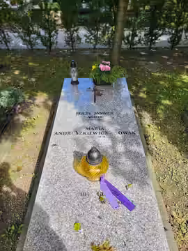 Jerzy Nowak grave (2025)