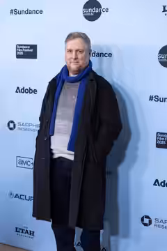 Tim Key at the 2025 Sundance Film Festival premiere of "Ballad of Wallis Island"