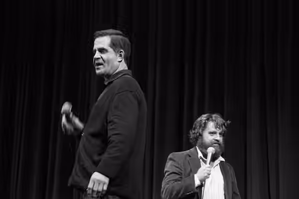Todd Glass &amp; Zach Galifianakis Doug Loves Movies @ LA Pod Fest in 2012 (2014)
