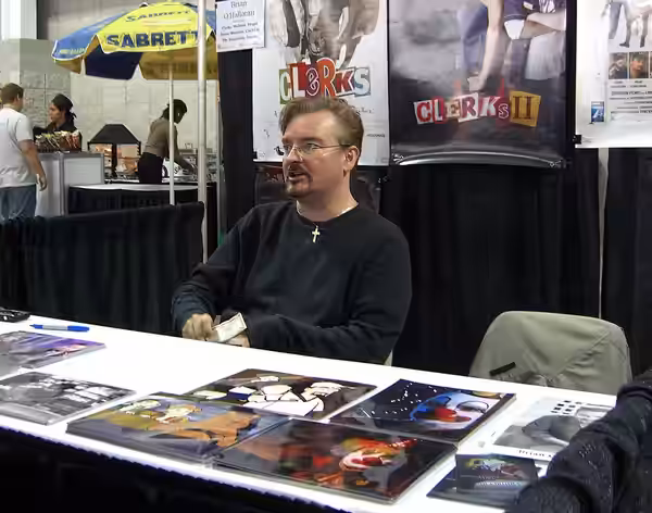 Actor Brian O'Halloran at the New York Comic Con, October 16, 2011. This photo was created by Luigi Novi. It is not in the public domain, and use of this file o