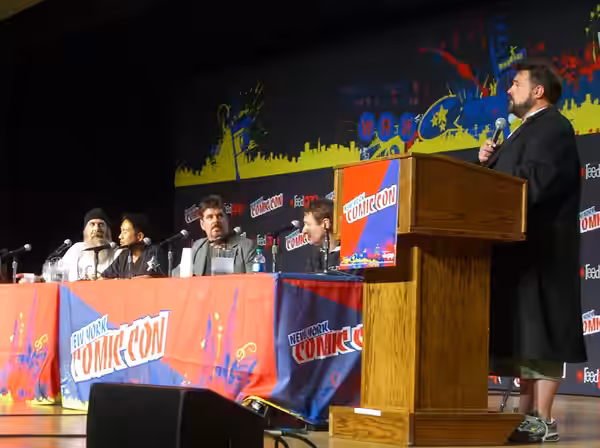 The Comic Book Men panel discussion at the IGN Theater on Day 2 of the 2012 New York Comic Con, Friday October 12, 2012 at the Jacob K. Javits Convention Center