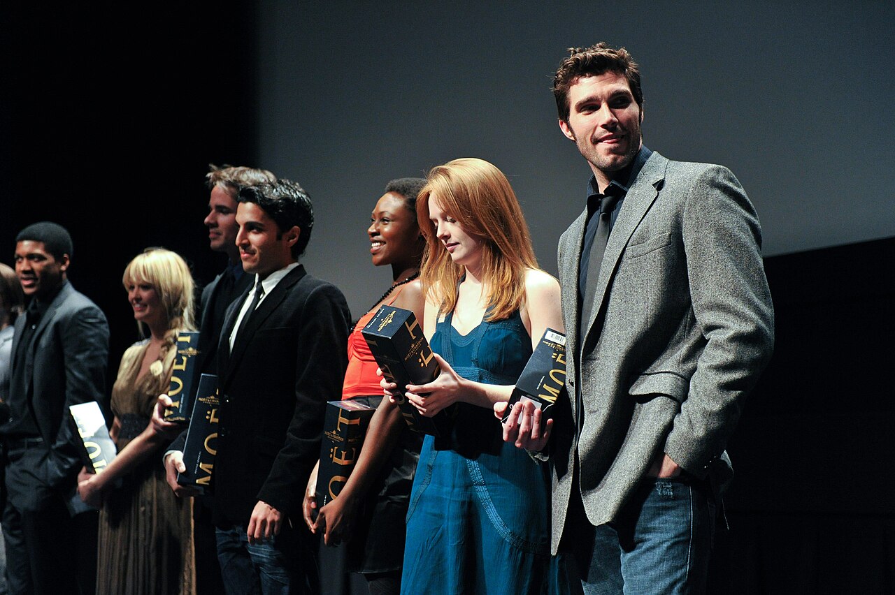 The 2010 CFC Actors Conservatory Grads: (L-R) Eli Goree, Kate Corbett, Kevin MacDonald, Keon Mohajeri, Zainab Musa, Alex Paxton-Beesley and Harmon Walsh. To lea (2011)