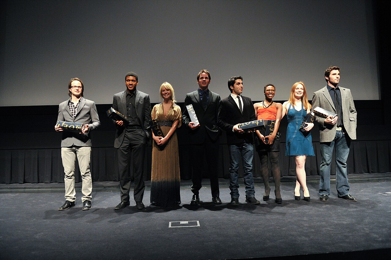 The 2010 CFC Actors Conservatory Grads: (L-R) Eric Murdoch, Eli Goree, Kate Corbett, Kevin MacDonald, Keon Mohajeri, Zainab Musa, Alex Paxton-Beesley and Harmon (2011)