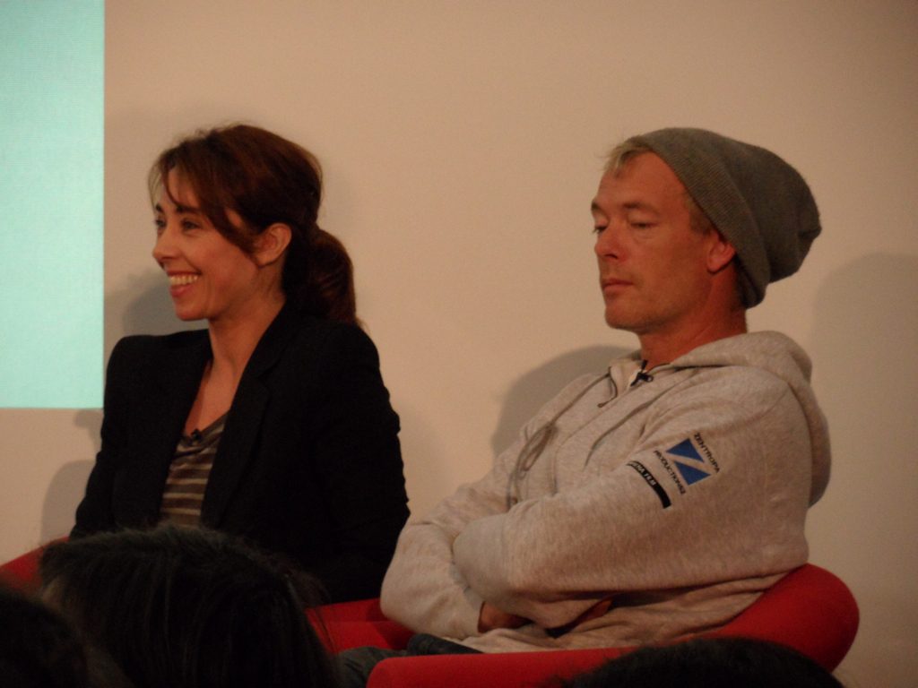 Sofie Gråbøl and Søren Malling at the Scandinavia Show in London in 2011.