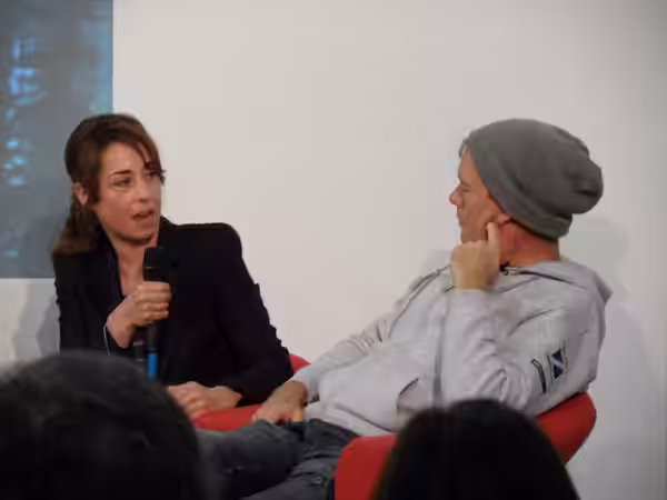 Sofie Gråbøl and Søren Malling at the Scandinavia Show in London in 2011.