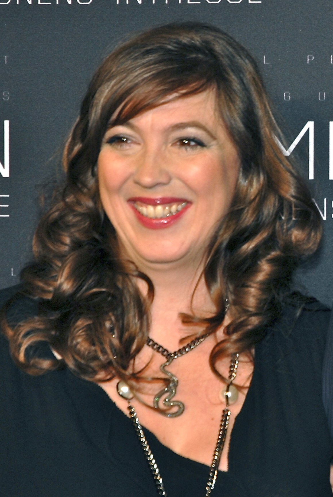 Kathrine Windfeld på galapremiären av Hamilton - I nationens intresse, på biograf Sergel i Stockholm den 9 januari 2012.