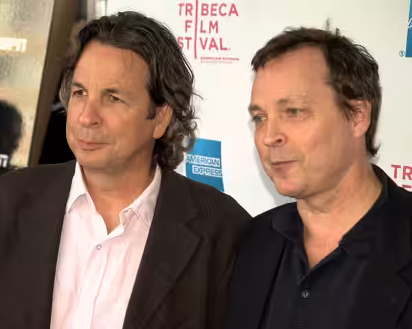 Peter Farrelly and Bobby Farrelly at the 2009 Tribeca Film Festival premiere of their' Lost Son of Havana.