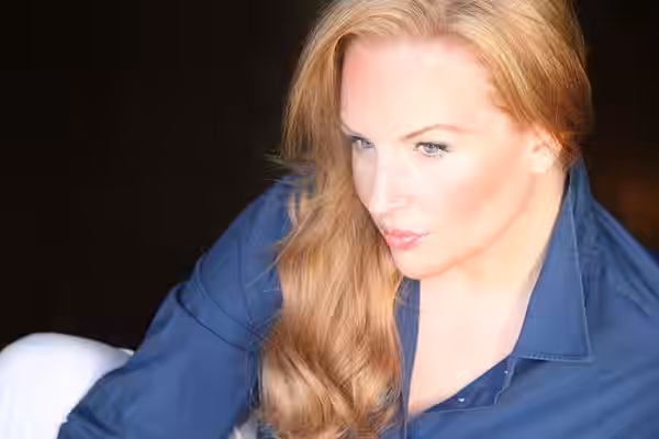 April Telek...Photo taken by her husband, Jamie Campbell (2011)