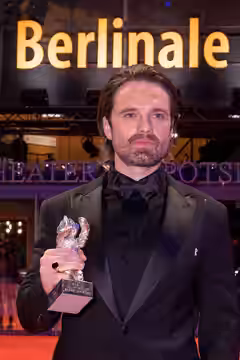 Sebastian Stan, Silver Bear for Best Leading Performance in A Different Man, Berlinale 2024
